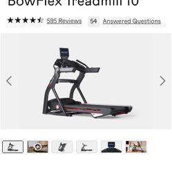 BowFlex Treadmill 10. Brand New!