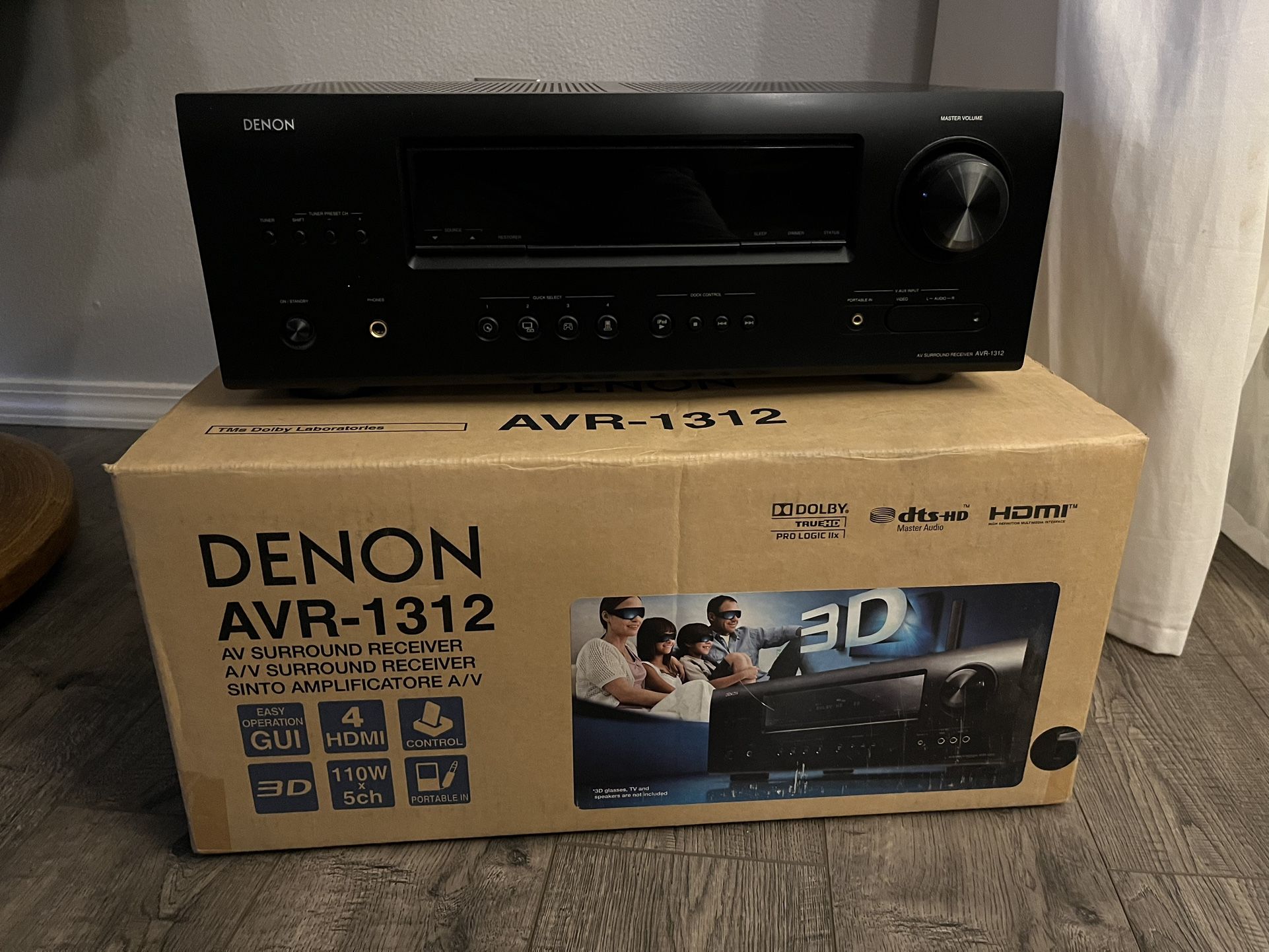 Denon AVR-1312 Home Theater Receiver