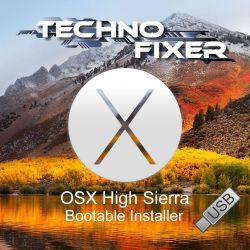 OSX High Sierra Bootable USB for Recovery - Reinstall 