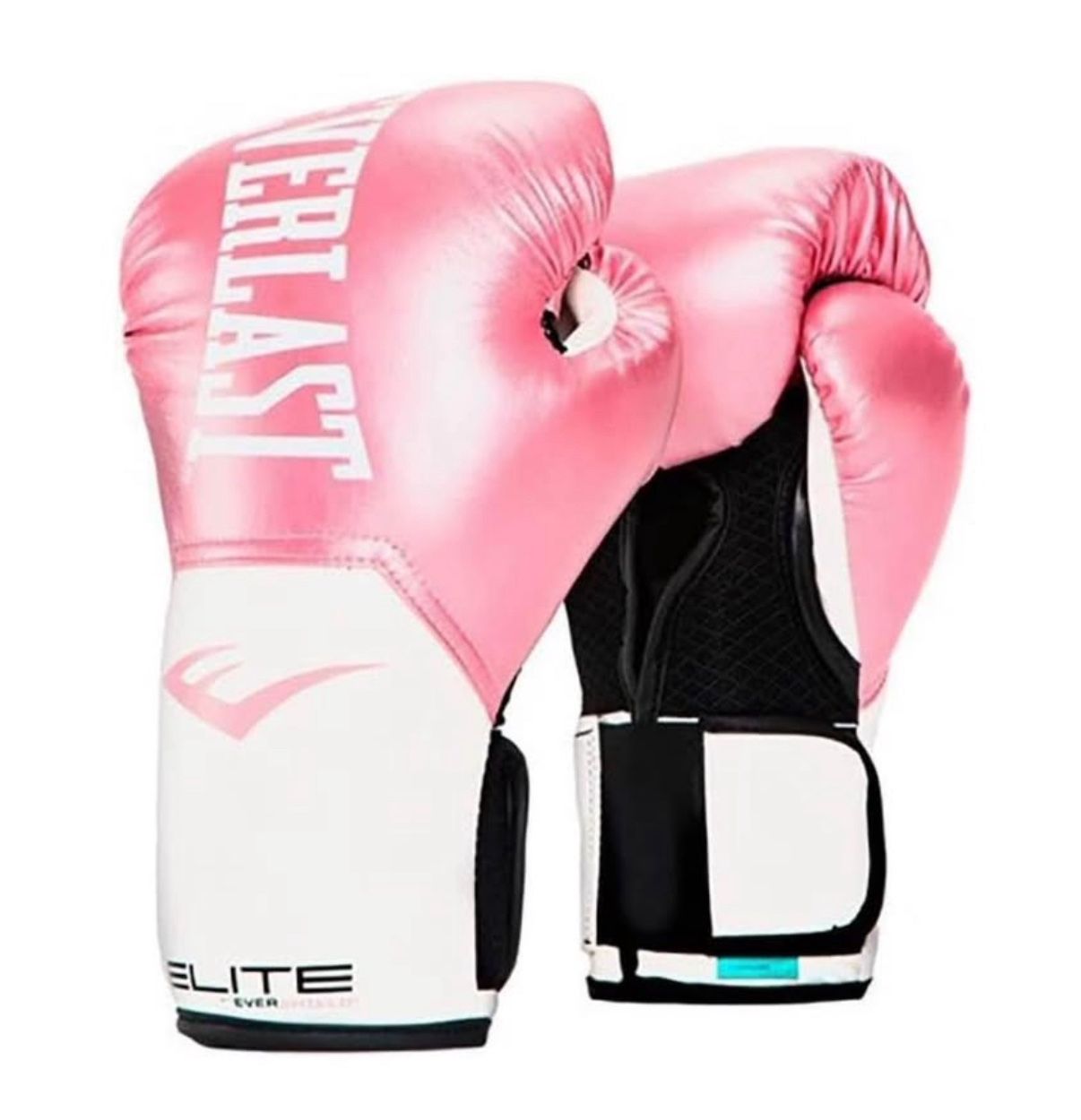 Everlast ELITE Pro Style Training Boxing Gloves Pink / White 12 oz