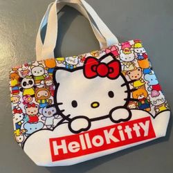 NEW HELLO KITTY tote Bag Shoulder Carry On 