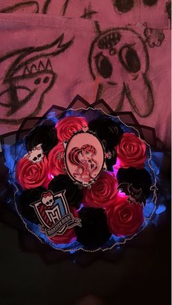Monster high bouquet spooky