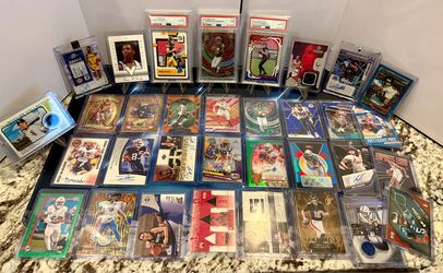 Sports Card Lot PSA, Autos, Game Worn Patches & More