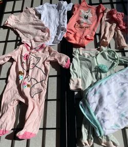 0-3 mos Baby girl clothes