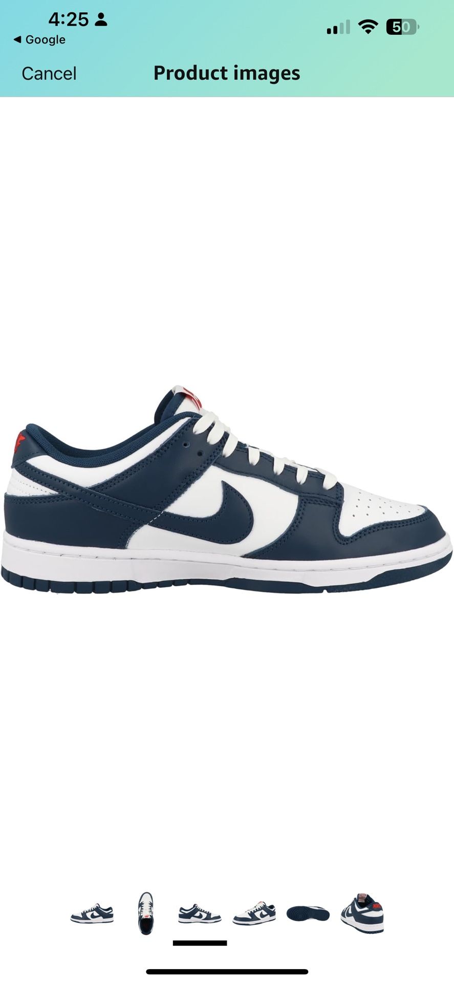 Nike Dunk Low RETRO Valerian Blue/White DD1391-400 Men's US Size 8 - 11