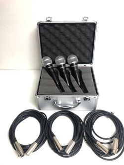 Pro 58x3 Wired Microphones Set