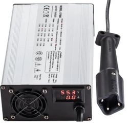 VEVOR Golf Cart Battery Charger 48V Club Car Charger 15A Golf Cart Electric Charger with G29 Drive/LED Club Car Battery Charger Aluminum Shell Power W