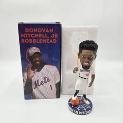 Brooklyn Cyclones SGA 2022: Donovan Mitchell Jr. Bobblehead New- Mets Cavaliers