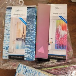 Shower Curtains $1