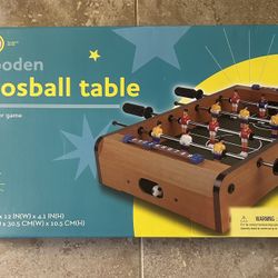 Wooden Foosball Table