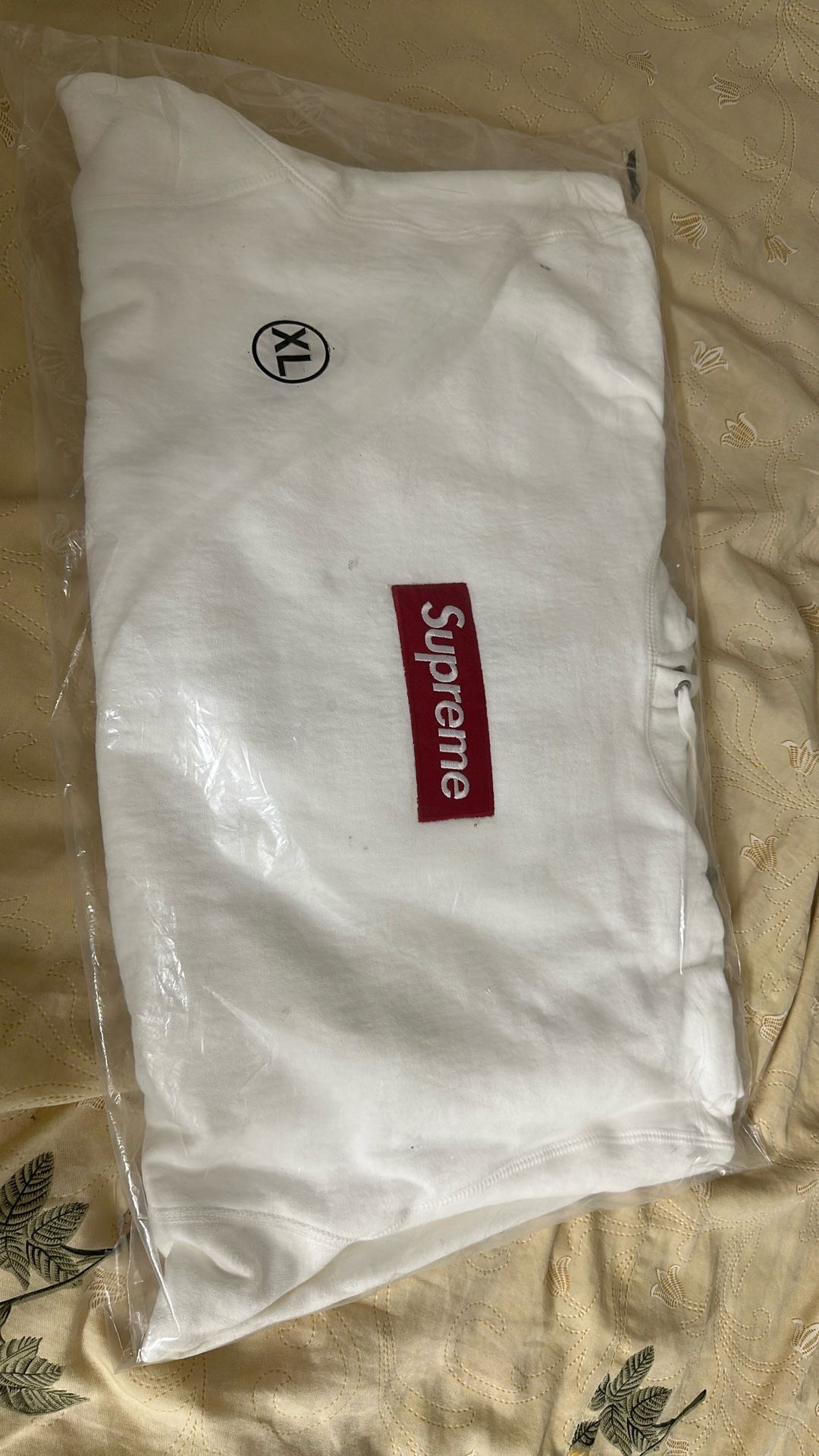 Supreme BOX LOGO Hooded Sweatshirt (FW 21) White XL