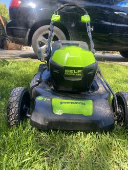 40V 21” Cordless Greenworks Electric Mower