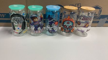 16oz glass cups