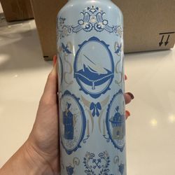Disney Princess Cinderella Corkcicle Canteen 20oz Wide Mouth Water Bottle, New