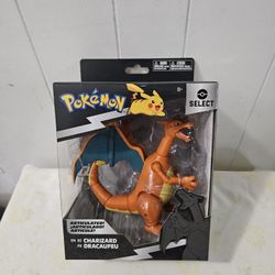 Pokemon Select Charizard Around 7 Inches Tall Figure New 