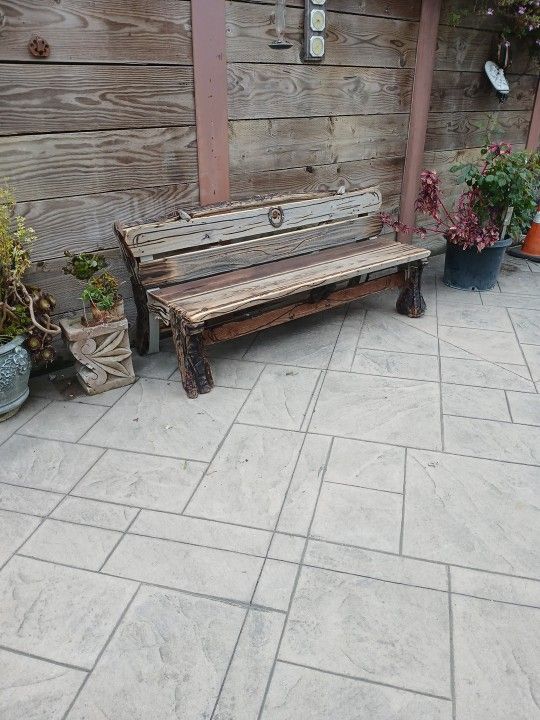Custom Garden Bench!