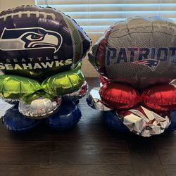Free balloons from Super Bowl