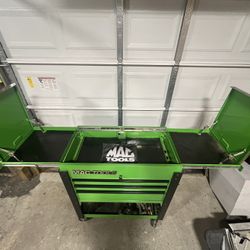Green MAC Tool  Box / Service Cart