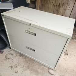 Latral Filing Cabinet  Two Drawers
