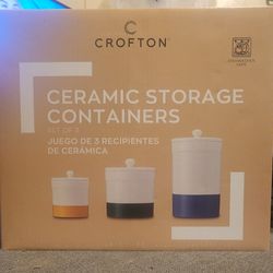 Ceramic Storage Containers 