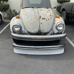 1972 Vw Bug Front Lip And Bumper 