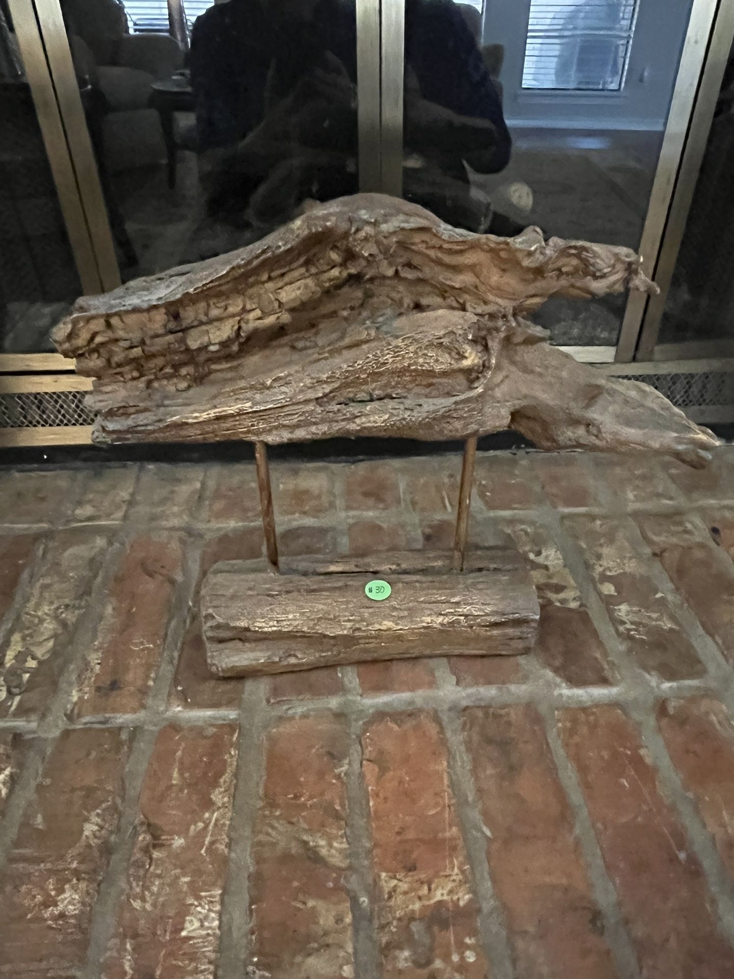 Decorative Driftwood On Stand 