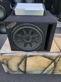 UNA BOCINA Y AMPLIFIER
