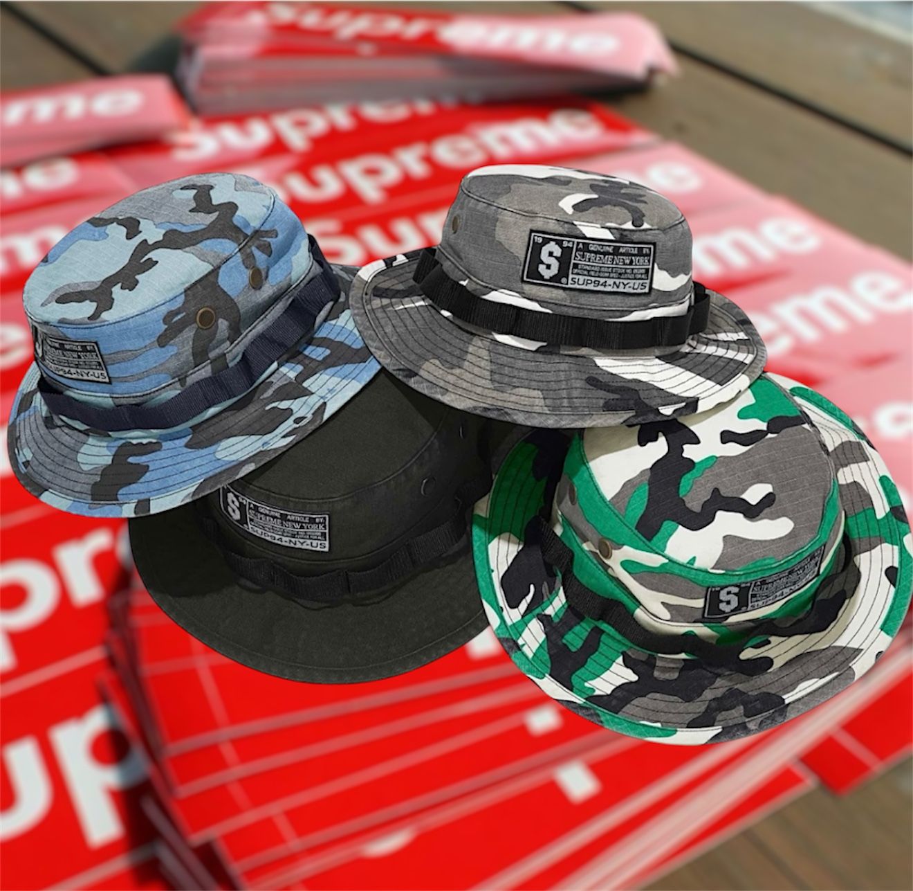 Supreme Military Boonie Hat Camo
