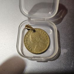 Antique Coin Necklace 