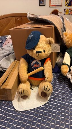 New York Mets baseball bear