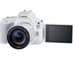 Canon - EOS Rebel SL2 DSLR Camera with EF-S 18-55mm IS STM Lens - White