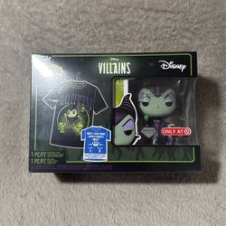 Maleficent Funko Pop And T Shirt Combo
