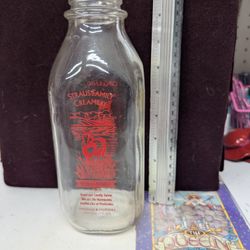 Vintage Quart Milk Bottles