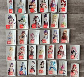 Anime Waifu Vinyl Decal