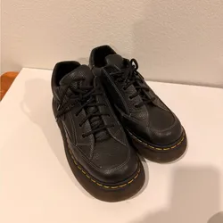 Dr Martens Buzz - Black Milled Nappa - SIZE 9