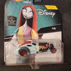Hot Wheels character cars  Disney Nightmare Christmas Sally car moc