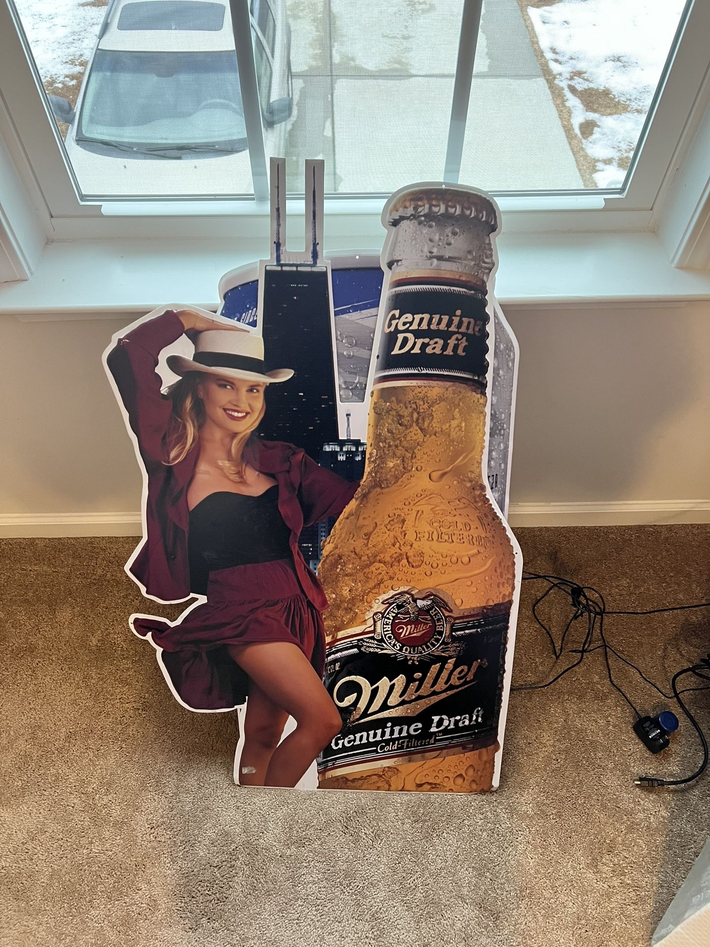 Miller Genuine Draft Girl/ Willis Sears Tower