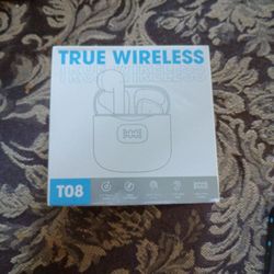 True Wireless Earbuds With Charging Case Only White