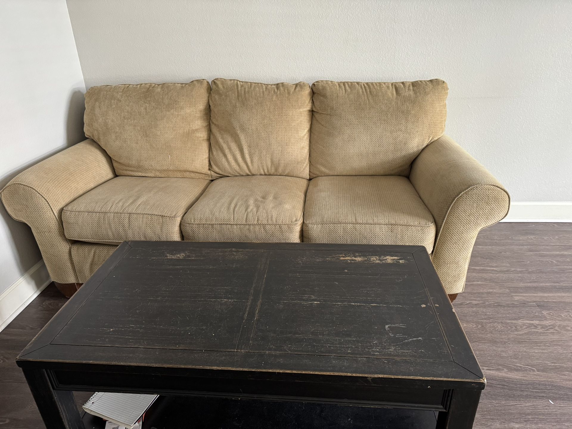 Sofa and Table 