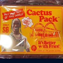 Travis Scott MCDONALD'S Collaboration. Vintage Lunch Box