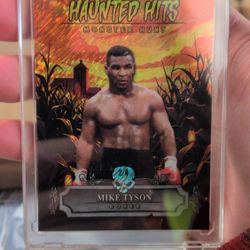 Mike Tyson 2/4 HAUNTED HITS. Wildcard RARE