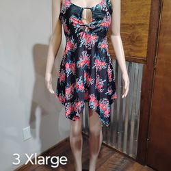 New Women's 2piece Swim Dress 