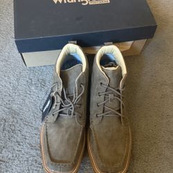 Wrangler Square Moc Toe Lace Up 