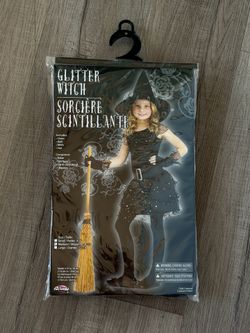 Girl Witch Costume Size 8-10