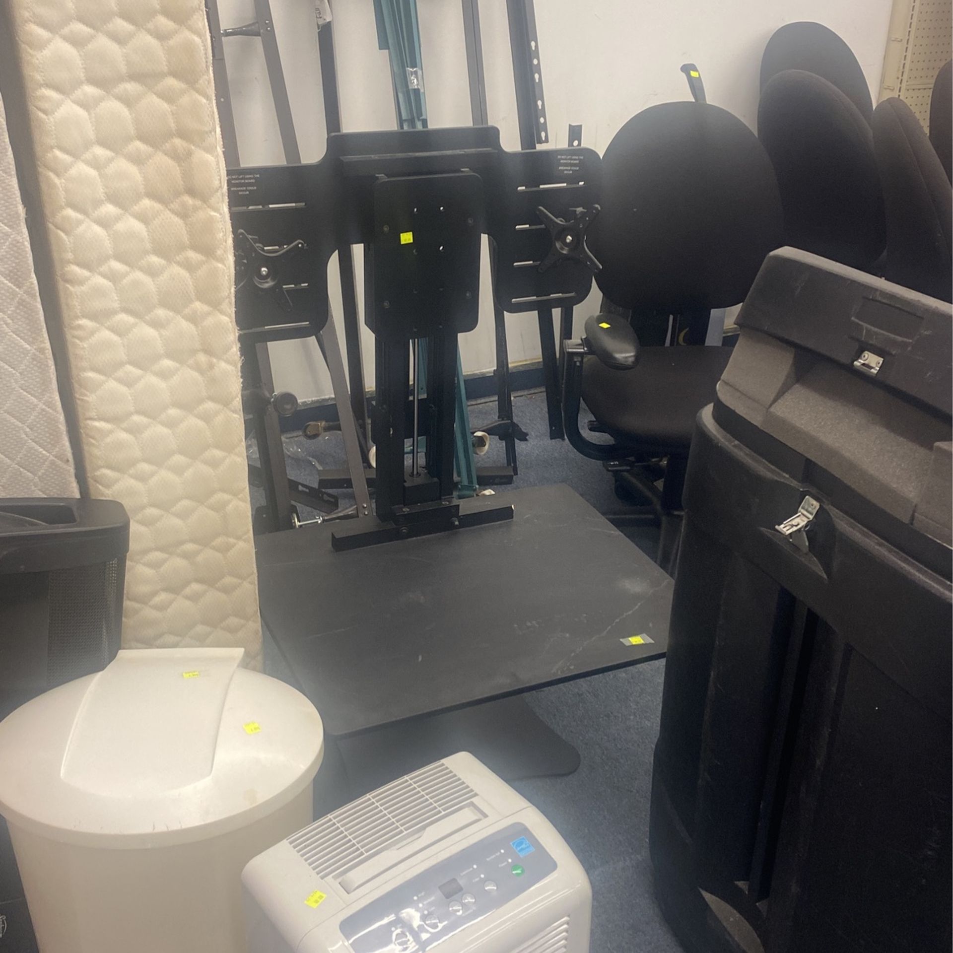 Stand up desk monitor stand