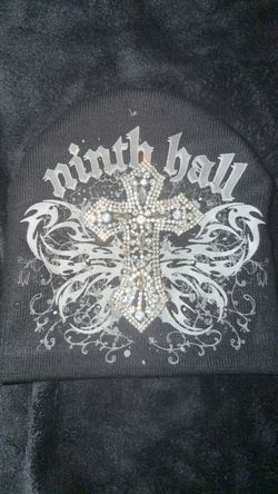 Ninth Ball Black Graphic Beanie Hat