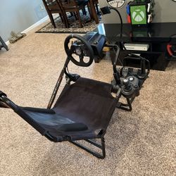 logitech g920 Steering Wheel With Seat
