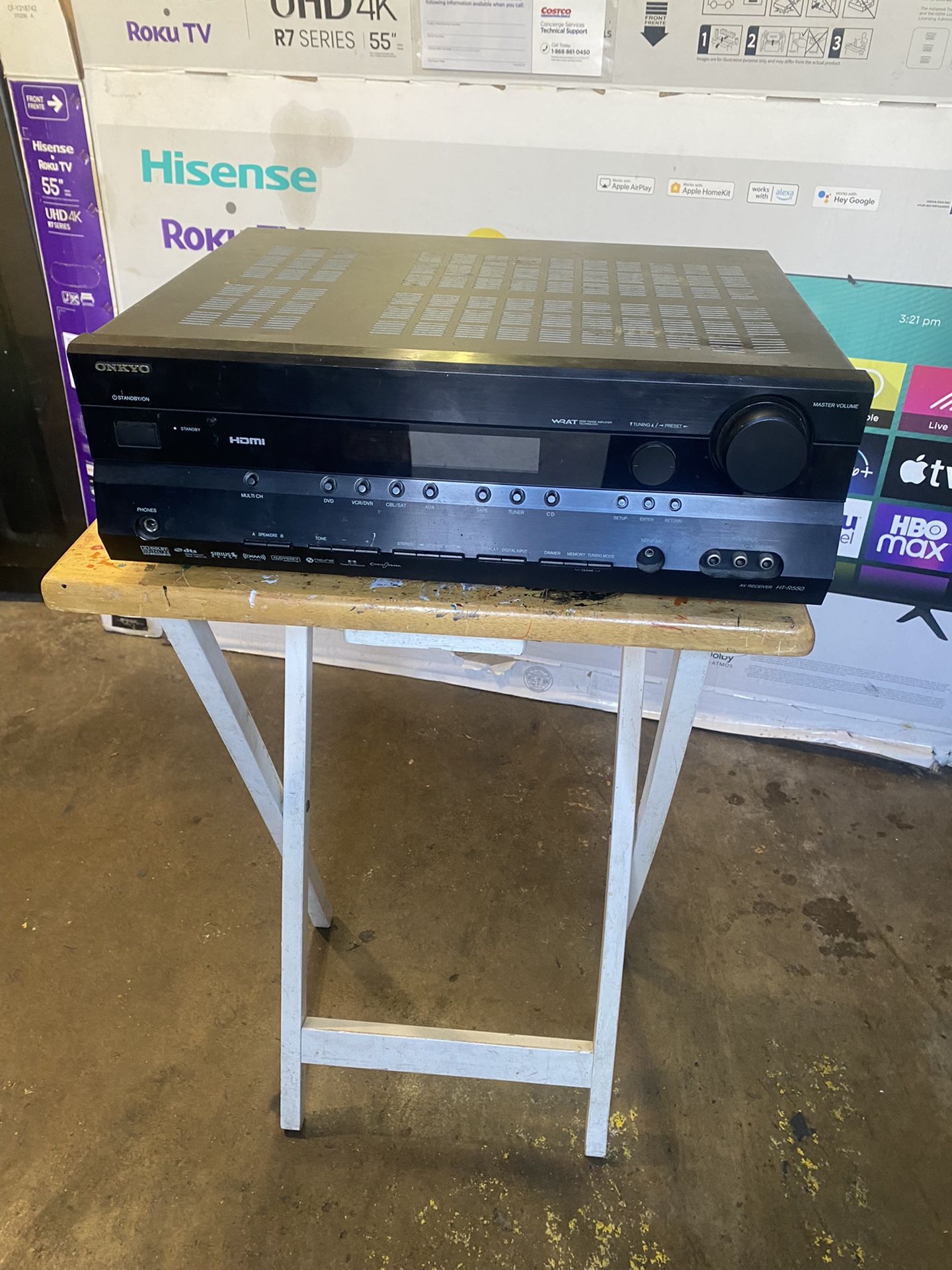 ONKYO, AV RECEIVER  HT-R550  7.1 Channel