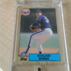 Nolan Ryan Topps #757,Ungraded