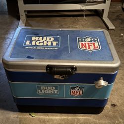 NFL / Bud Light Vintage Cooler